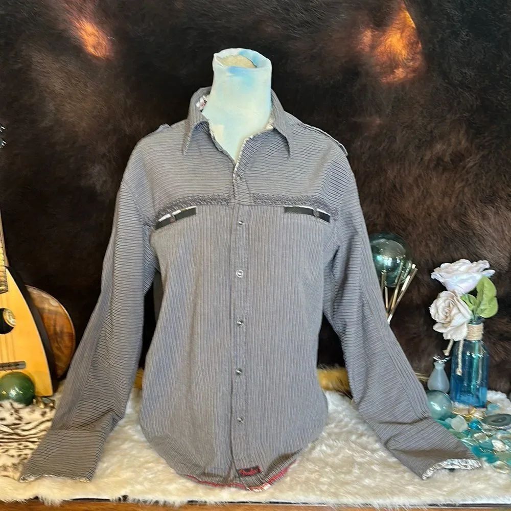 Fender button down shirt L (6035)